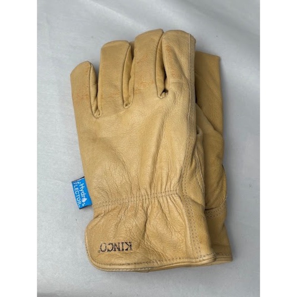Kinco 398HKP HydroFlector Insulated Leather Work Gloves Tan Mens XL Heatkeep